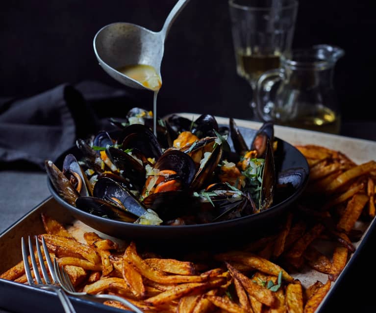 Moules frites recipe