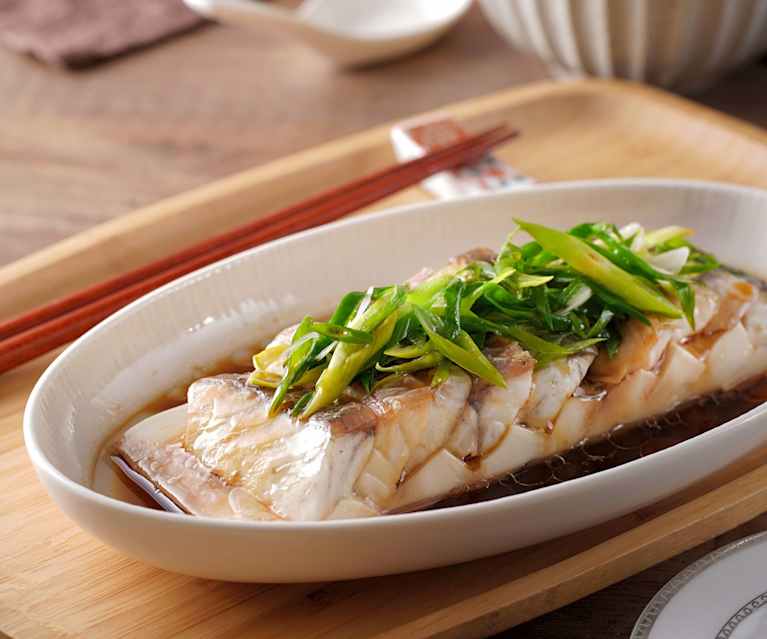 豆腐蒸魚片 豆腐蒸魚片