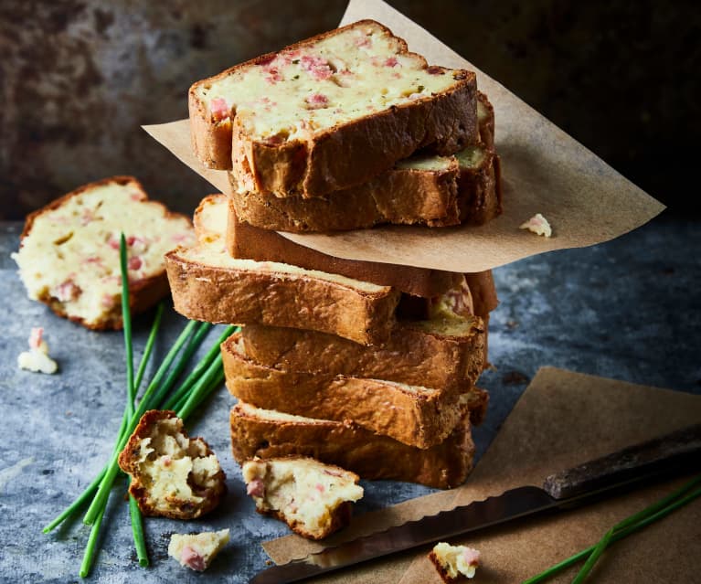 Cake jambon et boursin