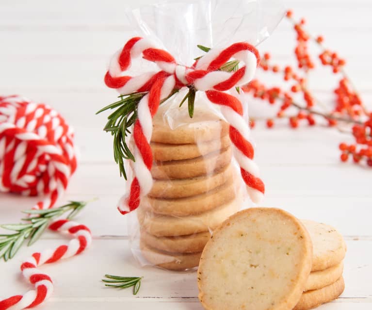 Rosemary Parmesan Shortbread