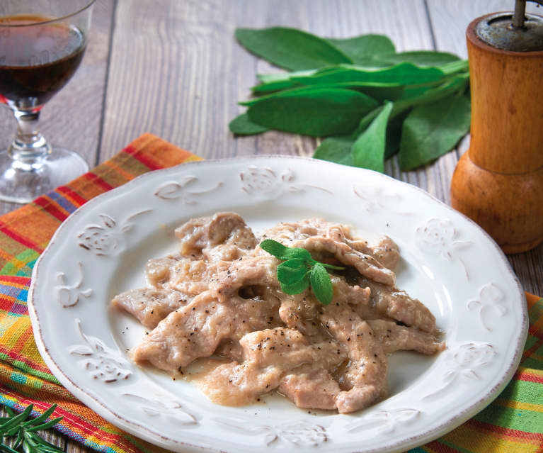 Filetes de ternera al vino