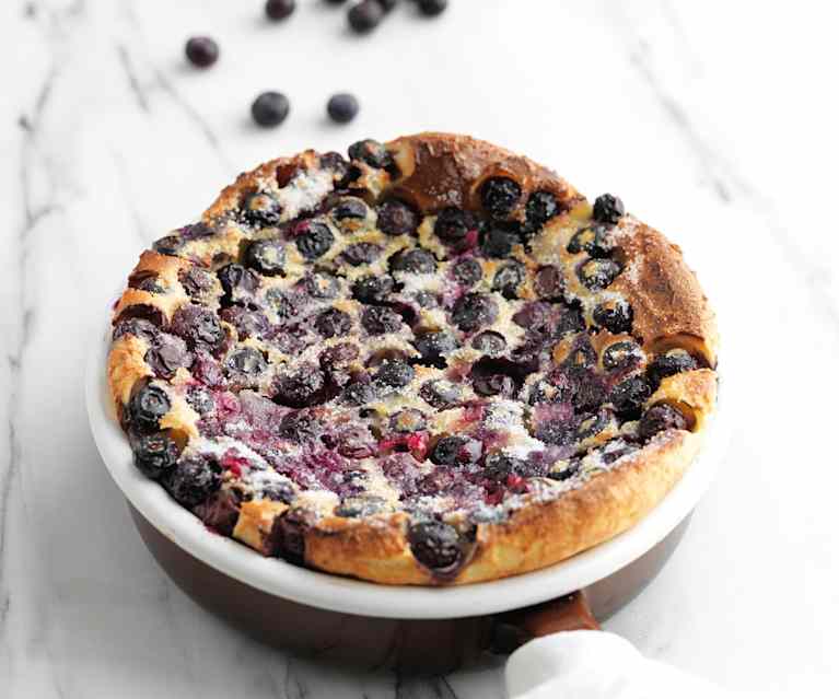 Clafoutis de mirtilos