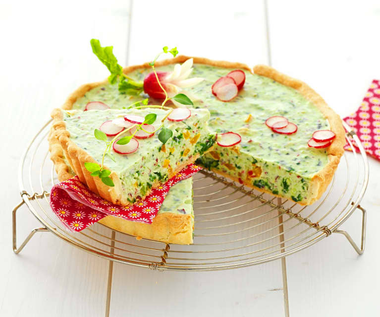 Tarte aux crudités