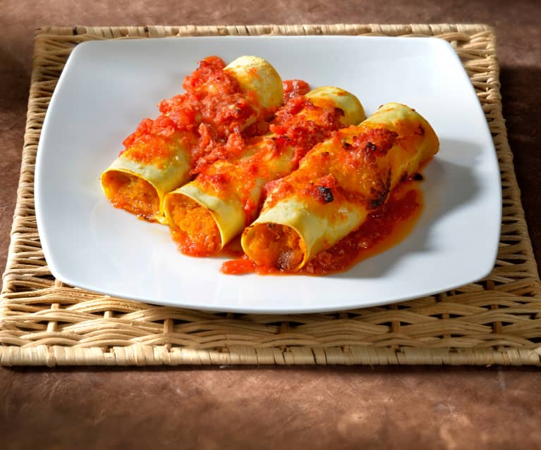 Cannelloni di zucca