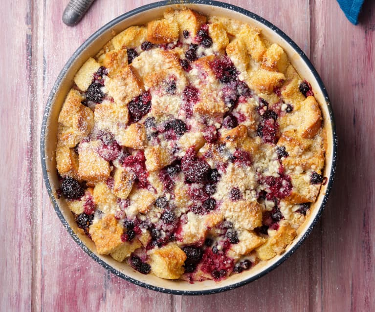 Brioche Berry Pudding