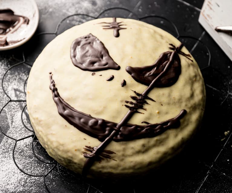 Pastel de Halloween Jack Skellington - Cookidoo™– the official Thermomix®  recipe platform