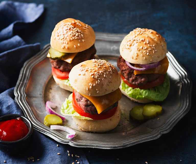 Mini cheeseburger Mini cheeseburger