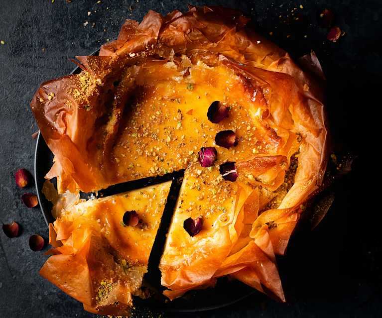 Baklava-Cheesecake Baklava-Cheesecake