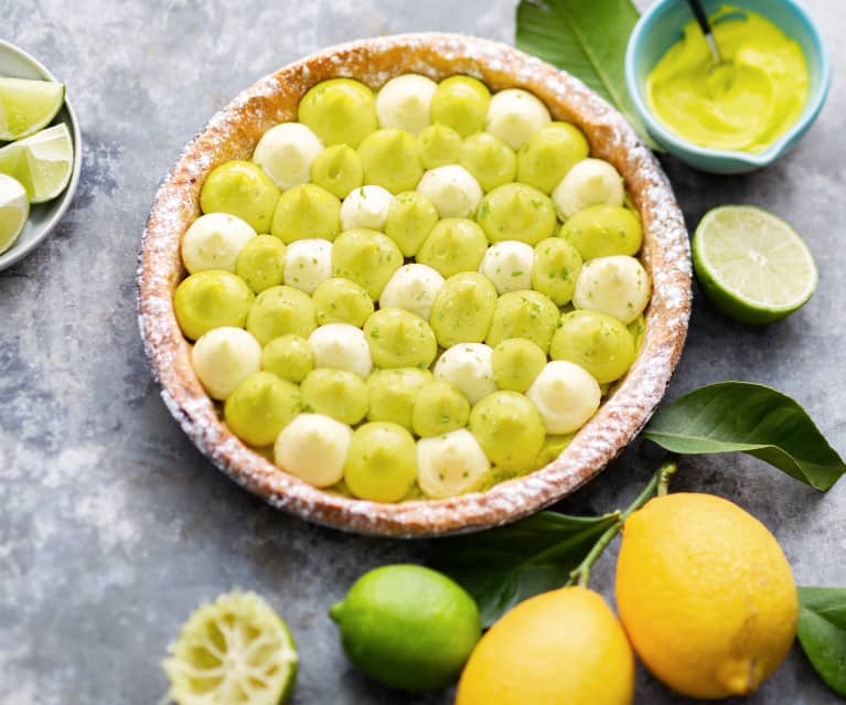 Tarte aux deux citrons sans gluten