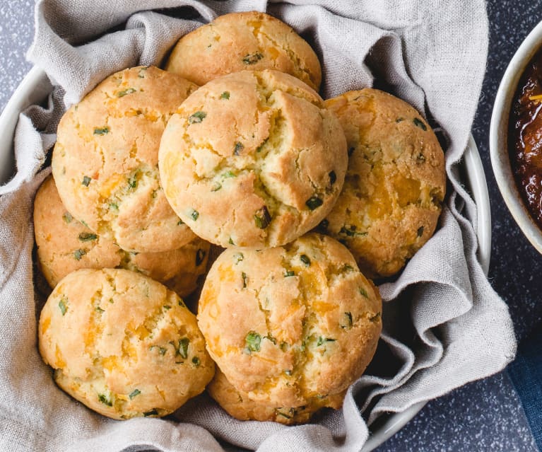 Keto Cheddar Biscuits 