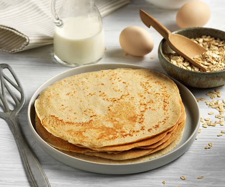 Palatschinken aus Haferflocken (glutenfrei)