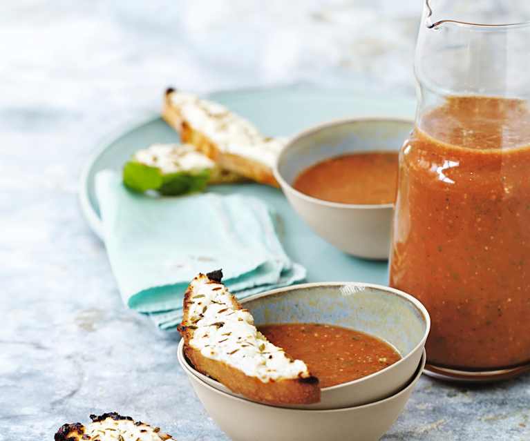 Soupe froide de tomates et fenouil Soupe froide de tomates et fenouil