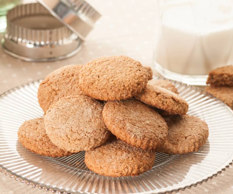 Cookies de avena con harina integral y miel