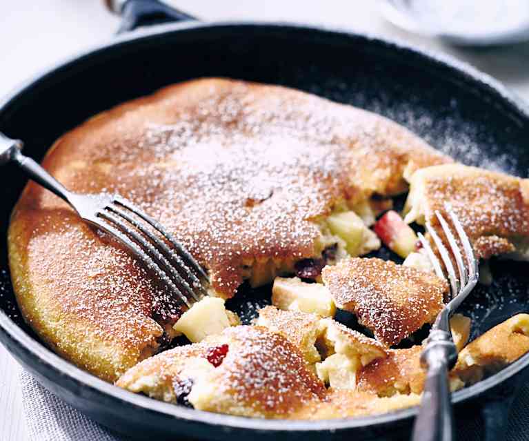 Apfel-Cranberry-Kaiserschmarrn