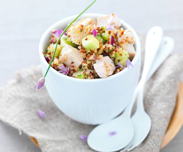 Salade de quinoa et poulet