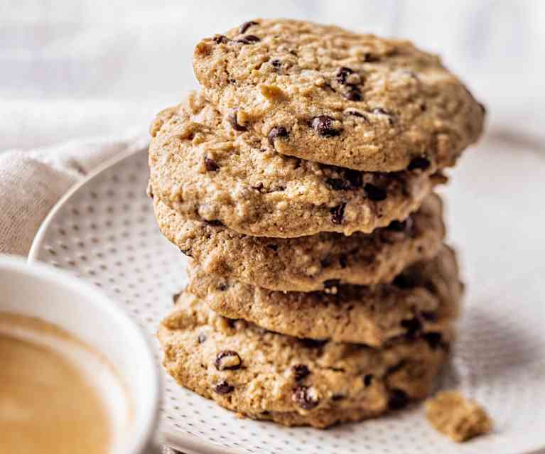 Cookies aux pépites de chocolat sans lactose et sans œuf Cookies aux pépites de chocolat sans lactose et sans œuf