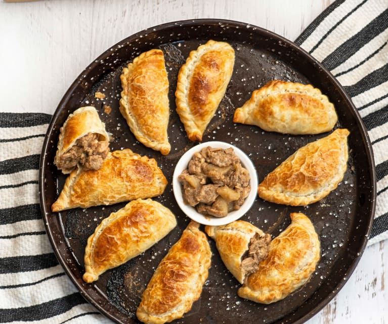 Empanadas de bondiola a la barbacoa