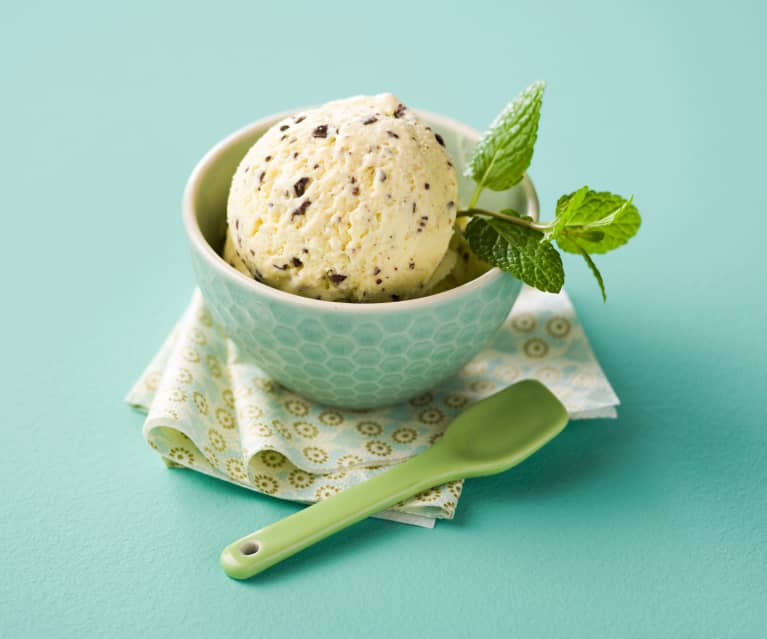 Glace menthe-chocolat