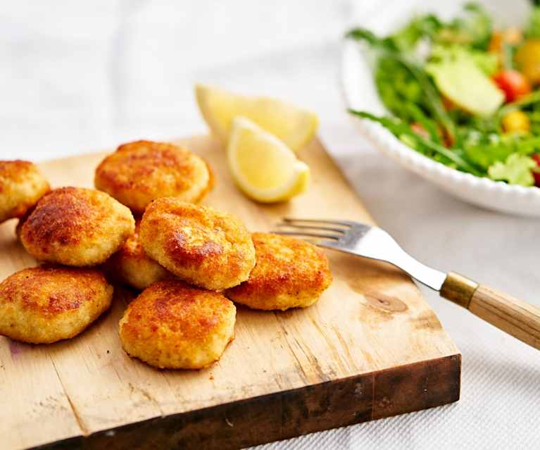 Nuggets de frango caseiros Nuggets de frango caseiros