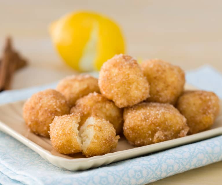 Croquetas de arroz con leche