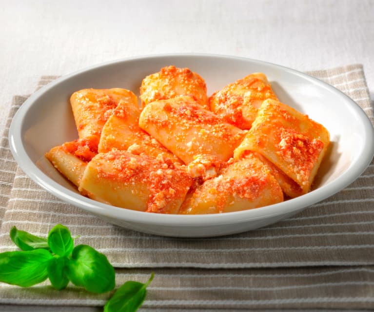 Paccheri sauce à la ricotta de brebis - Cookidoo™– the official Thermomix® recipe  platform