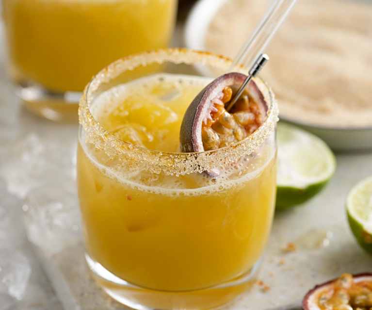 Mojito de maracuyá sin alcohol Mojito de maracuyá sin alcohol