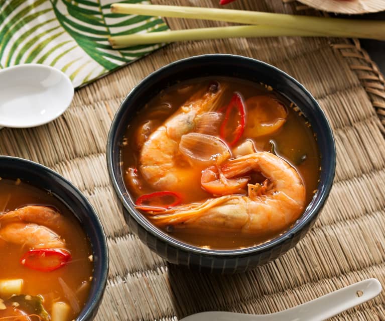 Sopa agridulce de langostinos (Tom Yum Goong) - Tailandia - Cookidoo™– the  official Thermomix® recipe platform