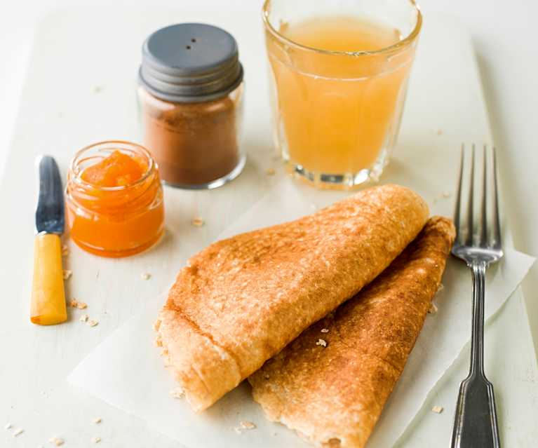 Crepes de aveia Crepes de aveia