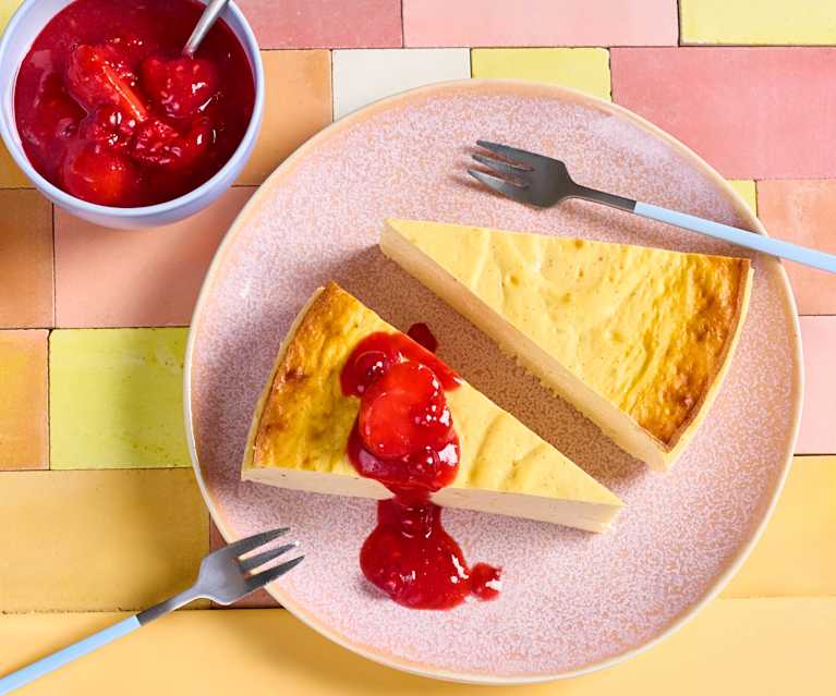 High Protein Cheesecake High Protein Cheesecake