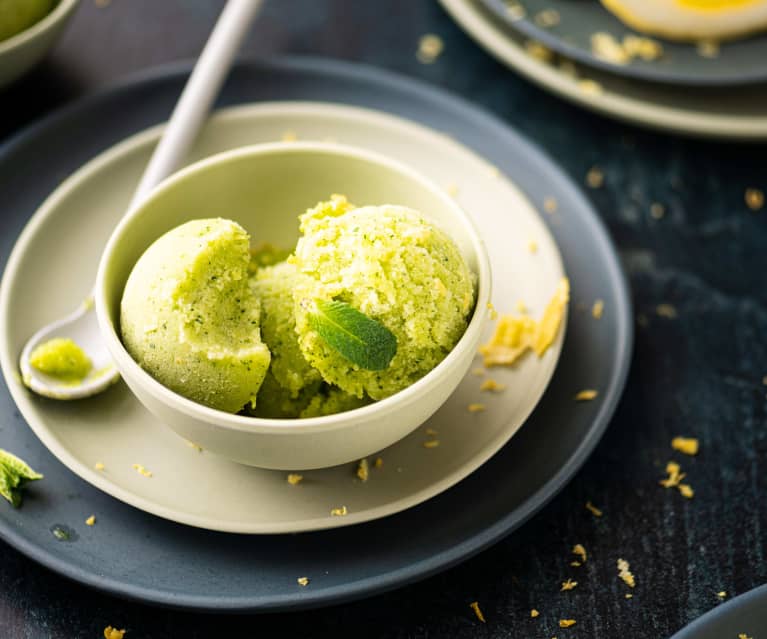 Courgette and Lemon Sorbet