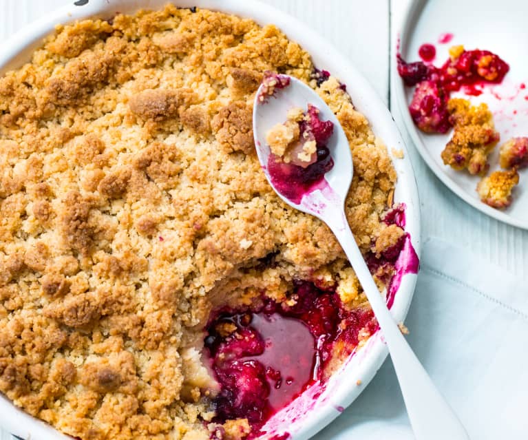 Crumble Aux Pommes Et Fruits Rouges Cookidoo The Official Thermomix Recipe Platform