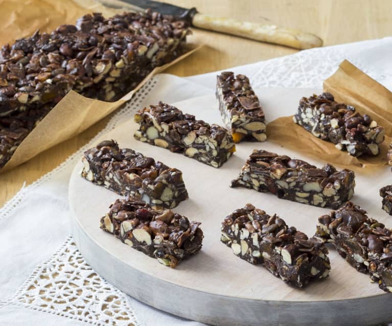 Chocolate energy bars