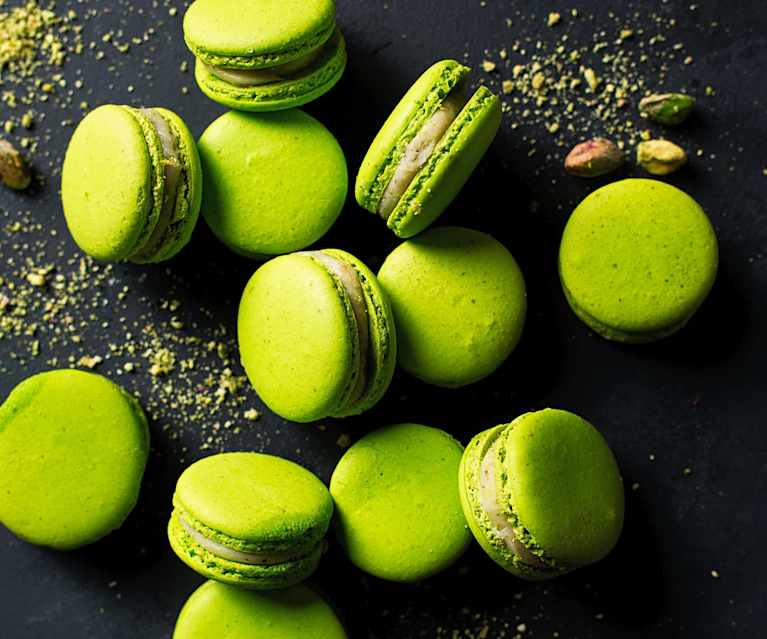 Antep Fıstıklı Macaron Antep Fıstıklı Macaron