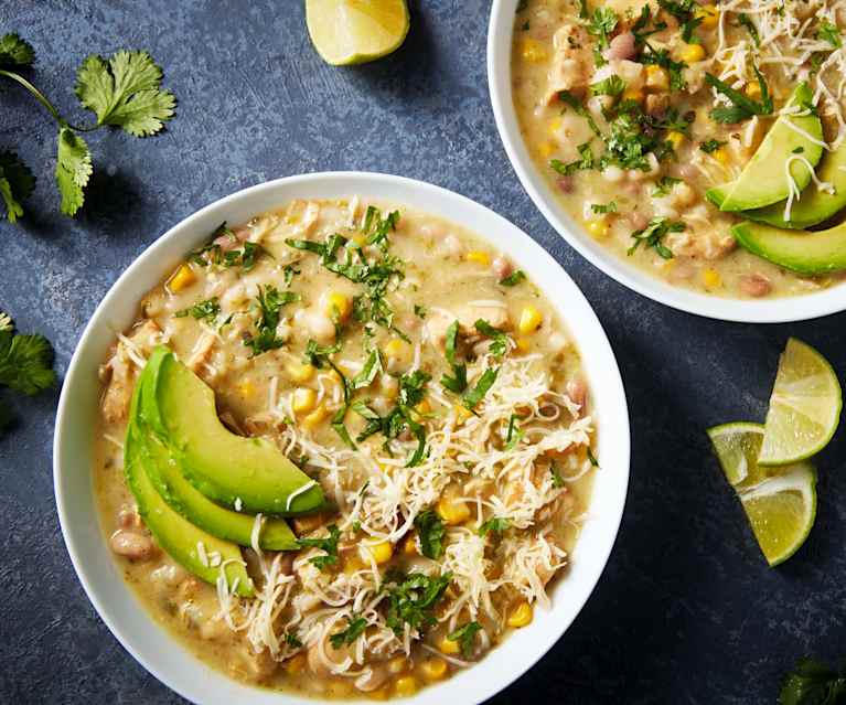 Slow Cooked White Chicken Chili Slow Cooked White Chicken Chili