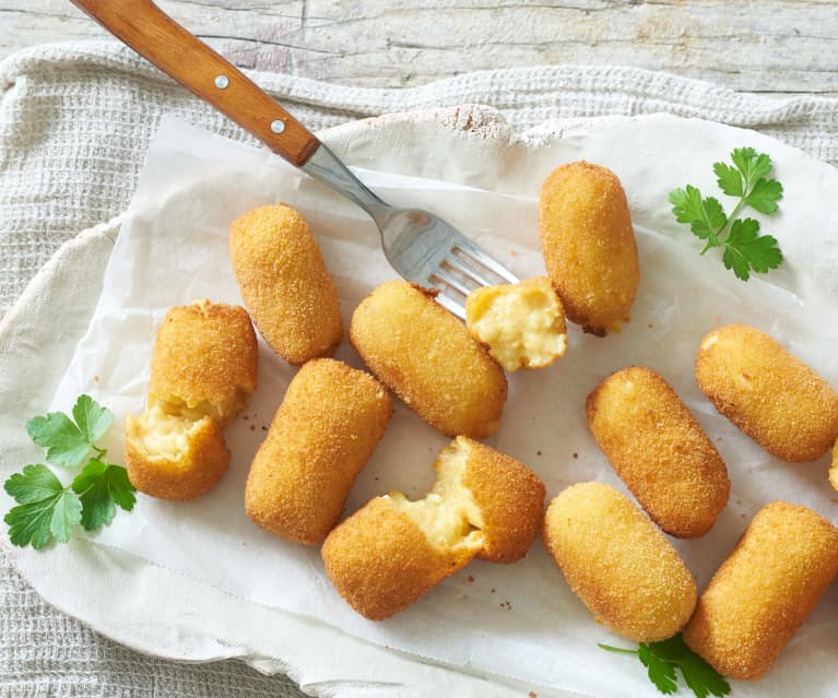 Croquetas de sopa de picadillo