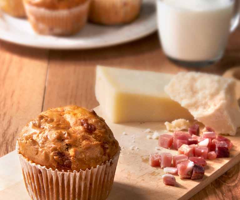 Muffins au lard Muffins au lard