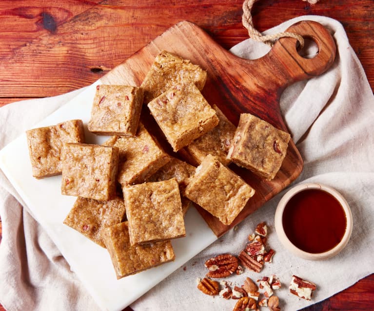 Maple Pecan Blondies