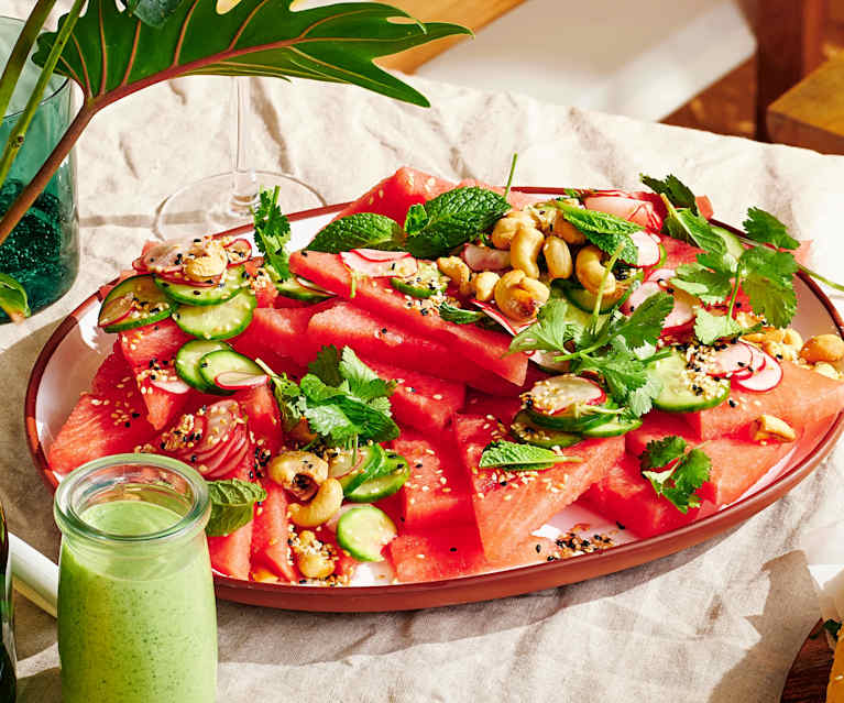 Thai watermelon salad