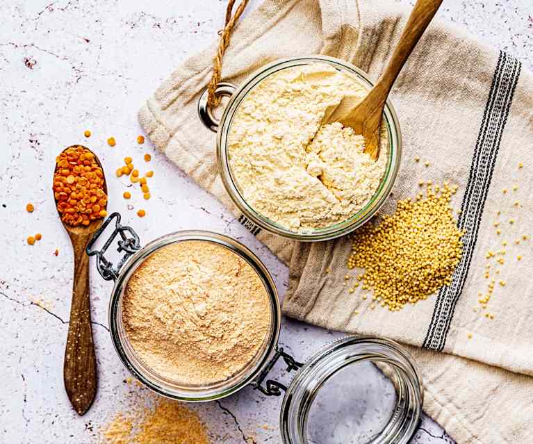 Farina di cereali o legumi Farina di cereali o legumi