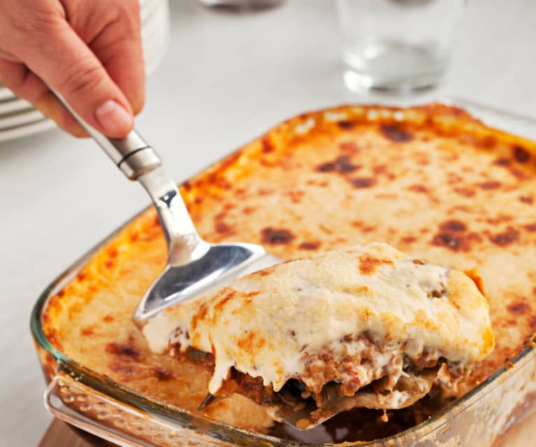 Moussaka de lentejas