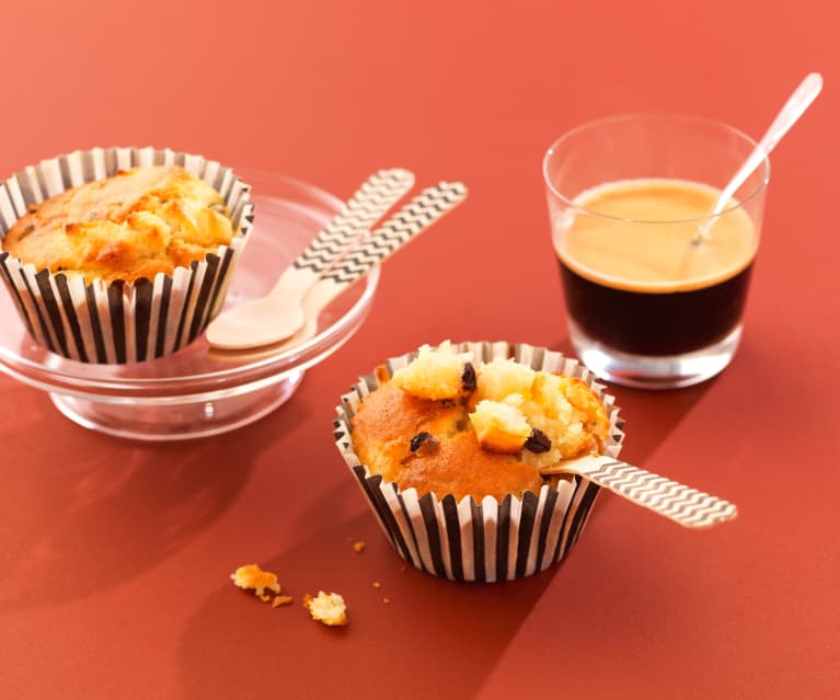 Muffins pomme-raisin