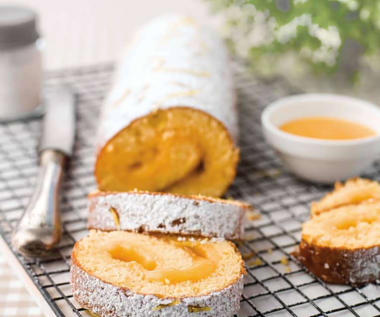 Torta de limão com lemon curd