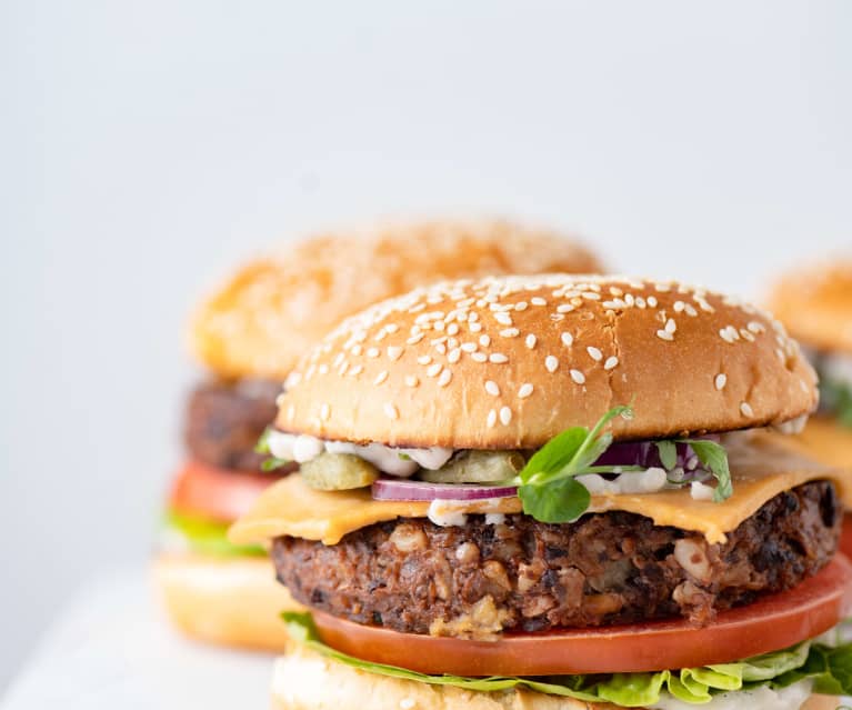 Cheeseburgers vegan