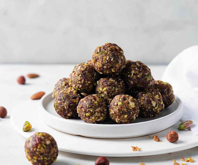 Boules de dattes et de noix Boules de dattes et de noix