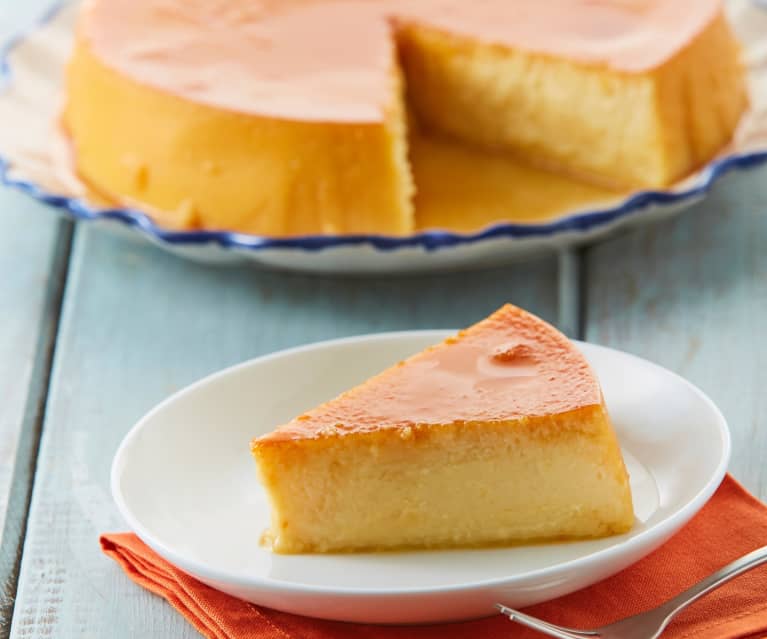 Flan de queso manchego - Cookidoo™– the official Thermomix® recipe platform