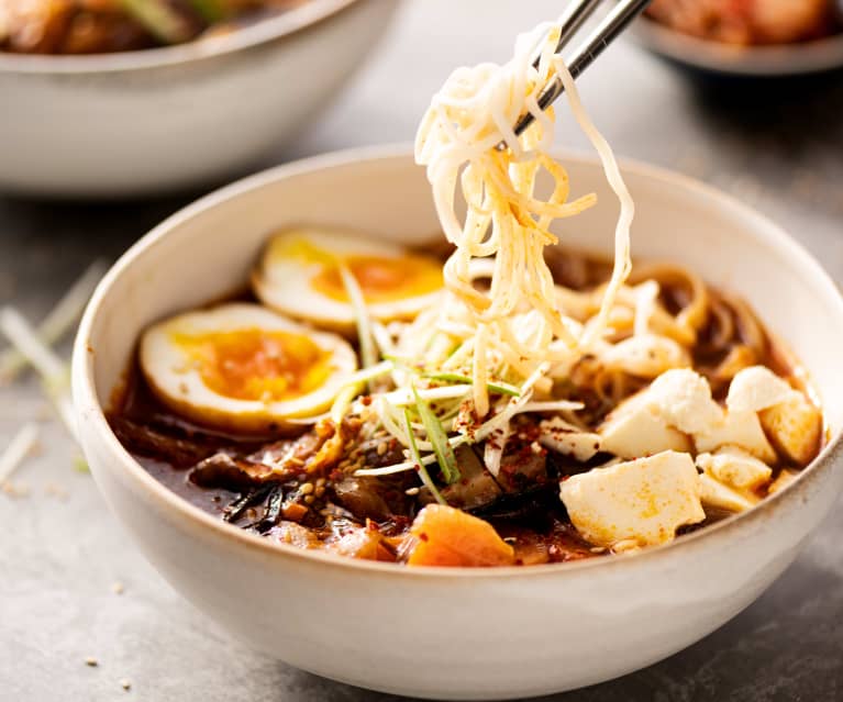 Korean Ramen with Tofu