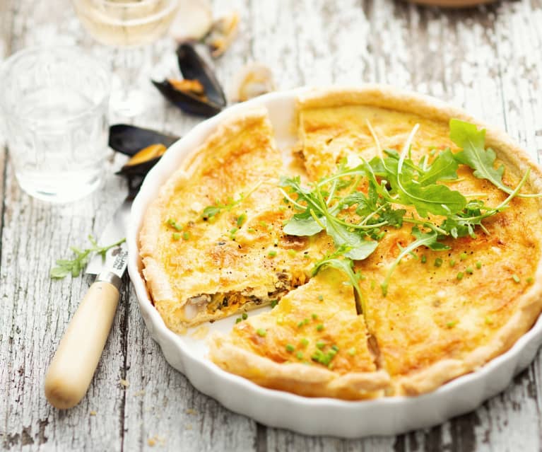 Quiche aux fruits de mer - Cookidoo™– the official Thermomix® recipe ...