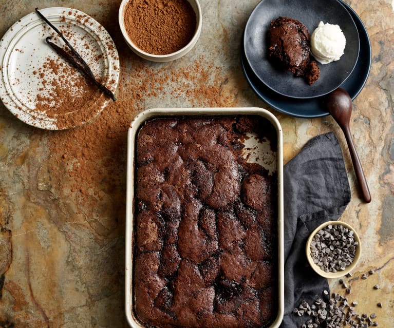 Bolo fudge de chocolate