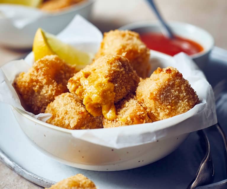 Vegane Cheese-Nuggets