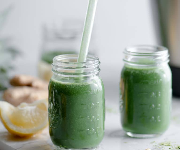 Smoothie de legumes verde